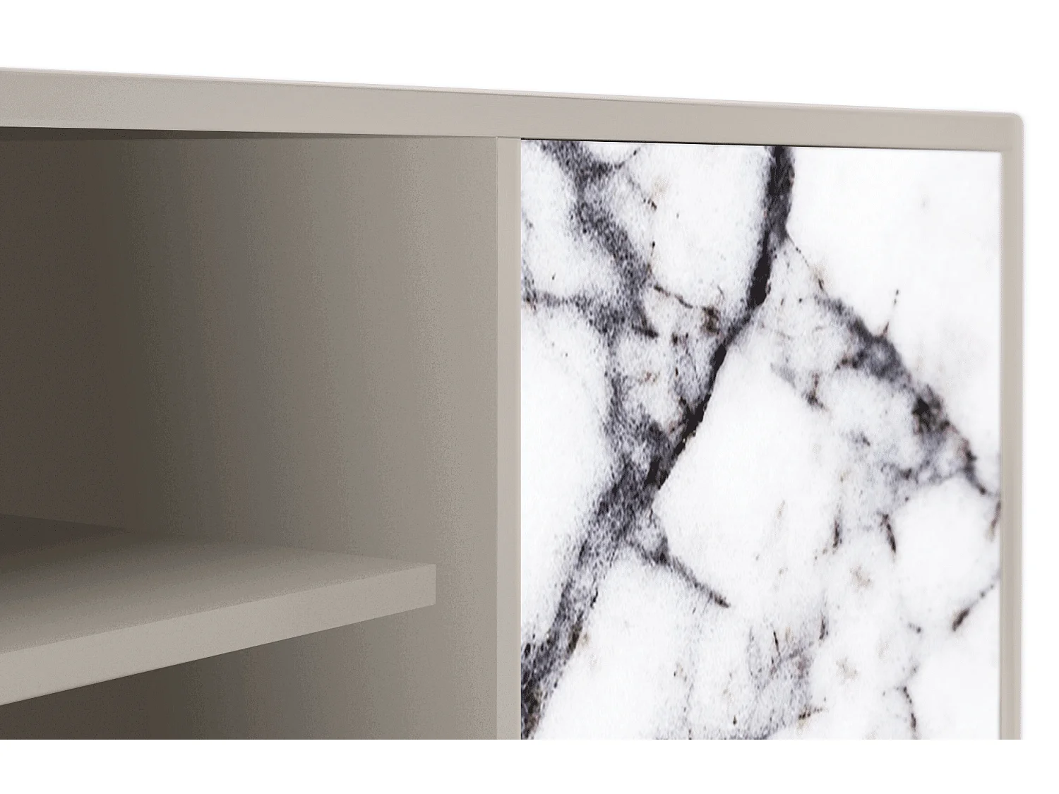 Mobile TV - 170х69х48 cm - T2 - Raven Marble, Sabbia