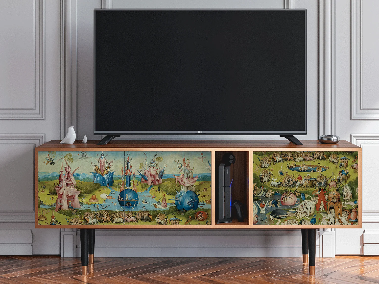 TV-meubel - 170х69х48 cm - T1 - The Garden 2 by Bosch, Walnoot