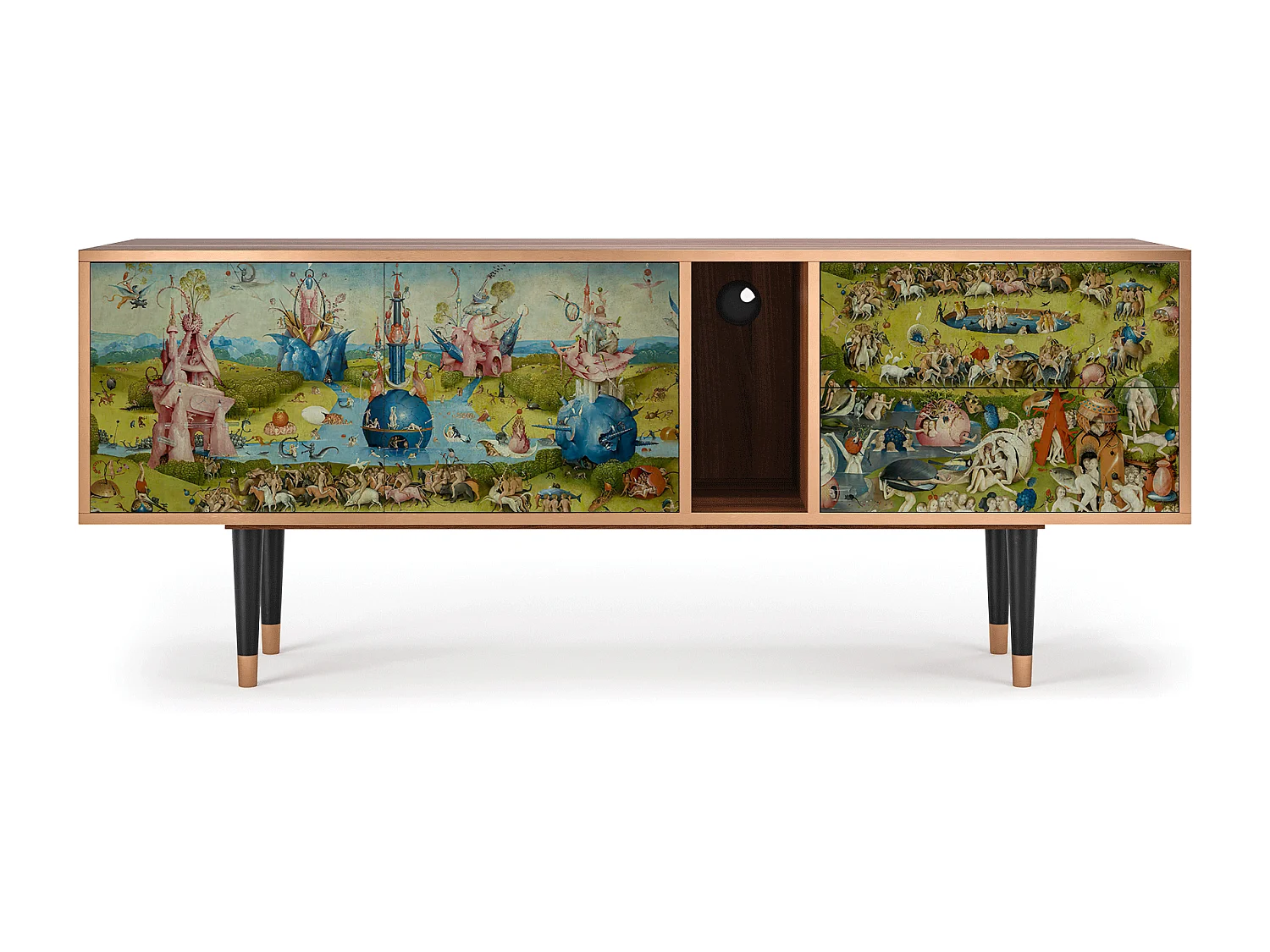 TV-meubel - 170х69х48 cm - T1 - The Garden 2 by Bosch, Walnoot