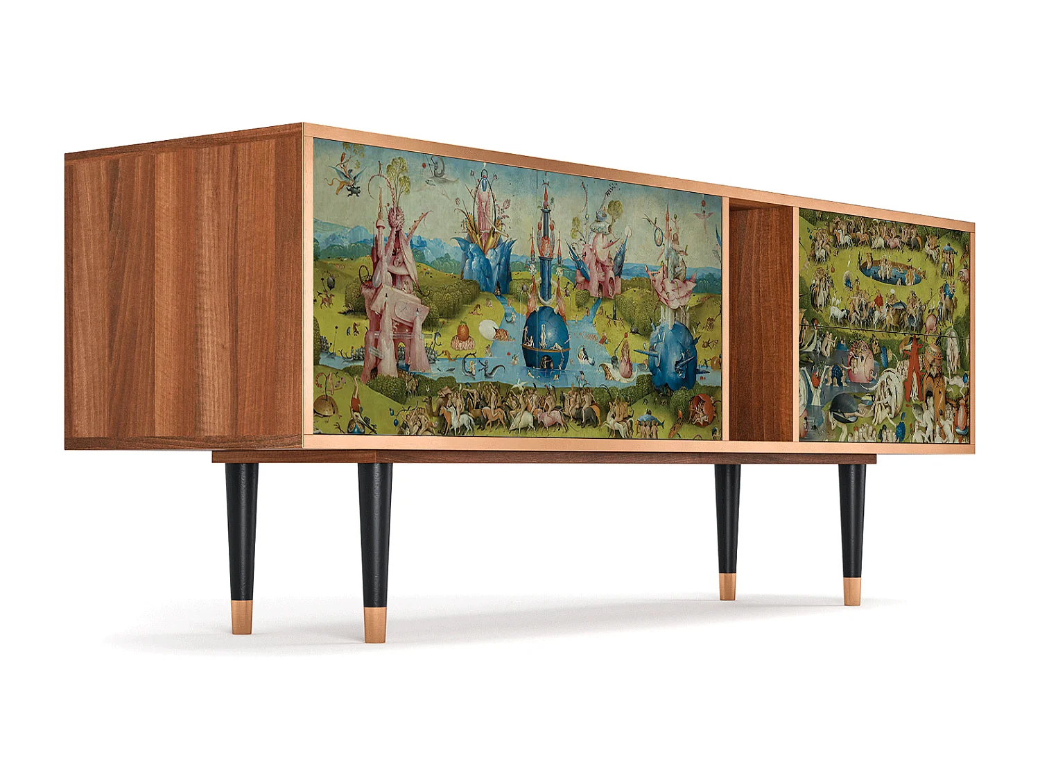 TV-meubel - 170х69х48 cm - T1 - The Garden 2 by Bosch, Walnoot