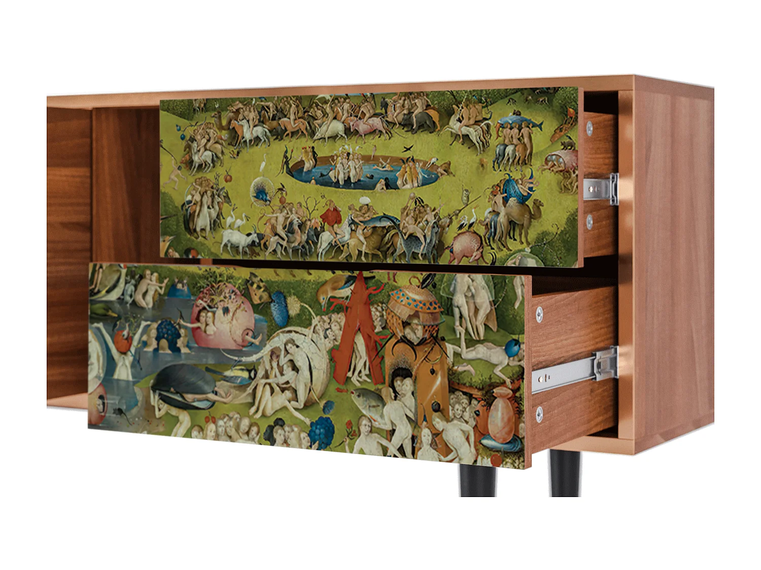 TV-meubel - 170х69х48 cm - T1 - The Garden 2 by Bosch, Walnoot
