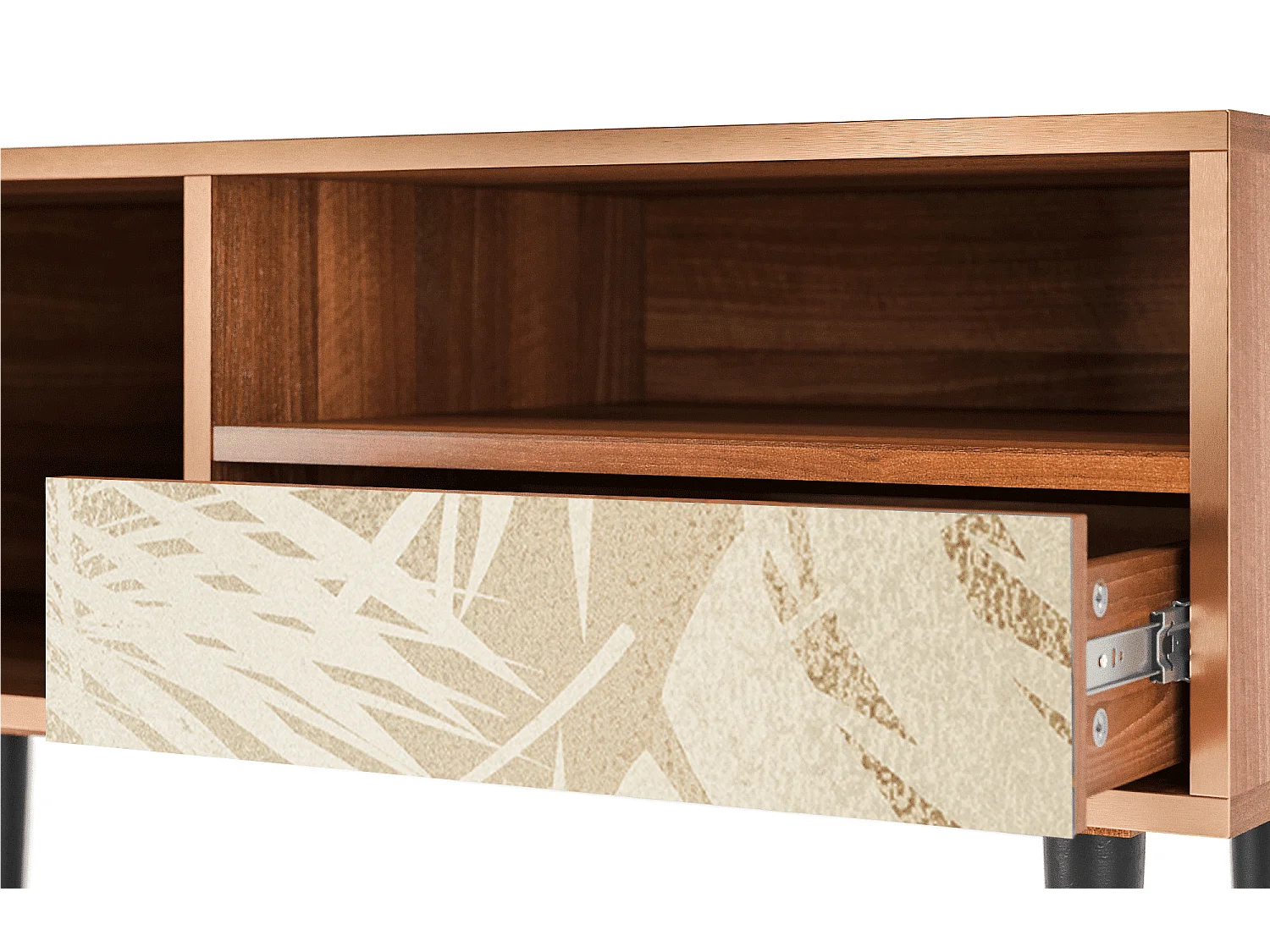 TV-meubel - 115х59х48 cm - T3 - Plant of the Dessert, Walnoot