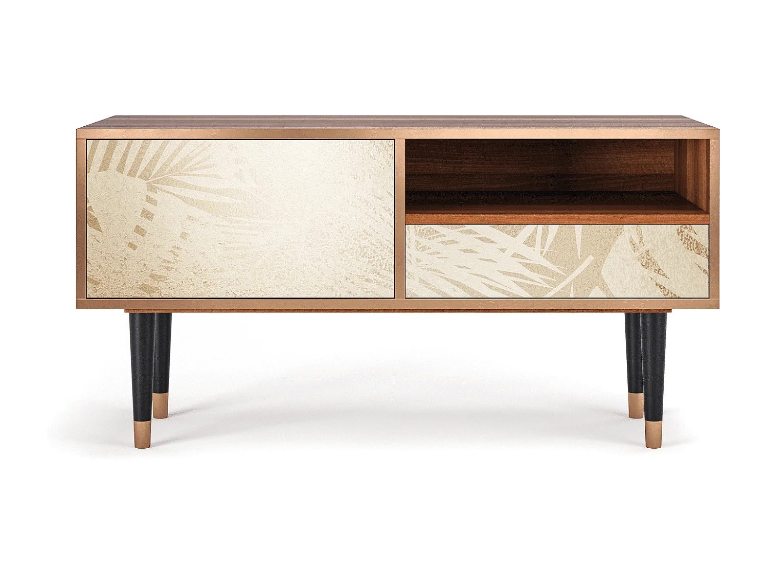 Mueble de TV - 115х59х48 cm - T3 - Plant of the Dessert, Nogal