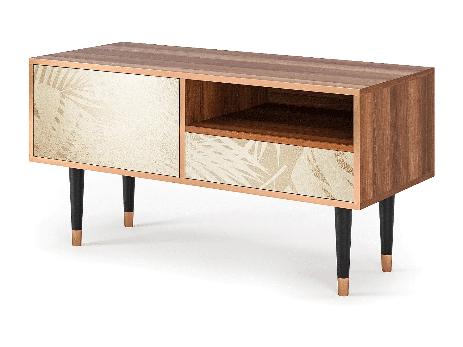 Mueble de TV - 115х59х48 cm - T3 - Plant of the Dessert, Nogal