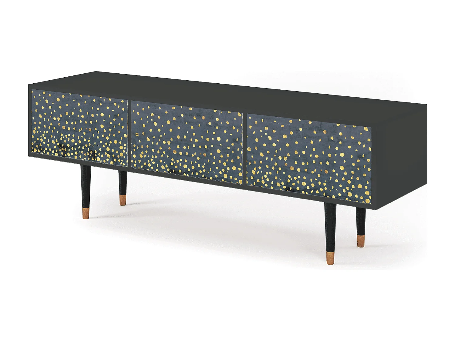 Mobile TV - 170х59х48 cm - T4 - Foggy Lights, Antracite