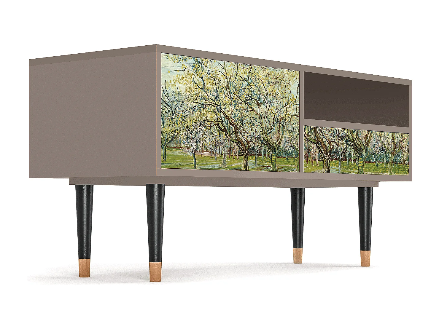 TV-meubel - 115х59х48 cm - T3 - The Wit Orchard, Latte