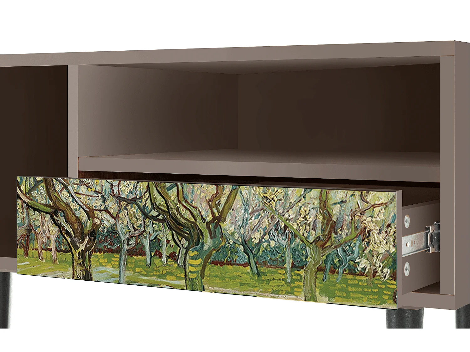 TV-meubel - 115х59х48 cm - T3 - The Wit Orchard, Latte