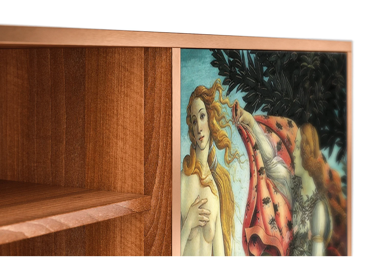 TV-Möbel - 170х69х48 cm - T2 - The Birth of Venus, Walnuss