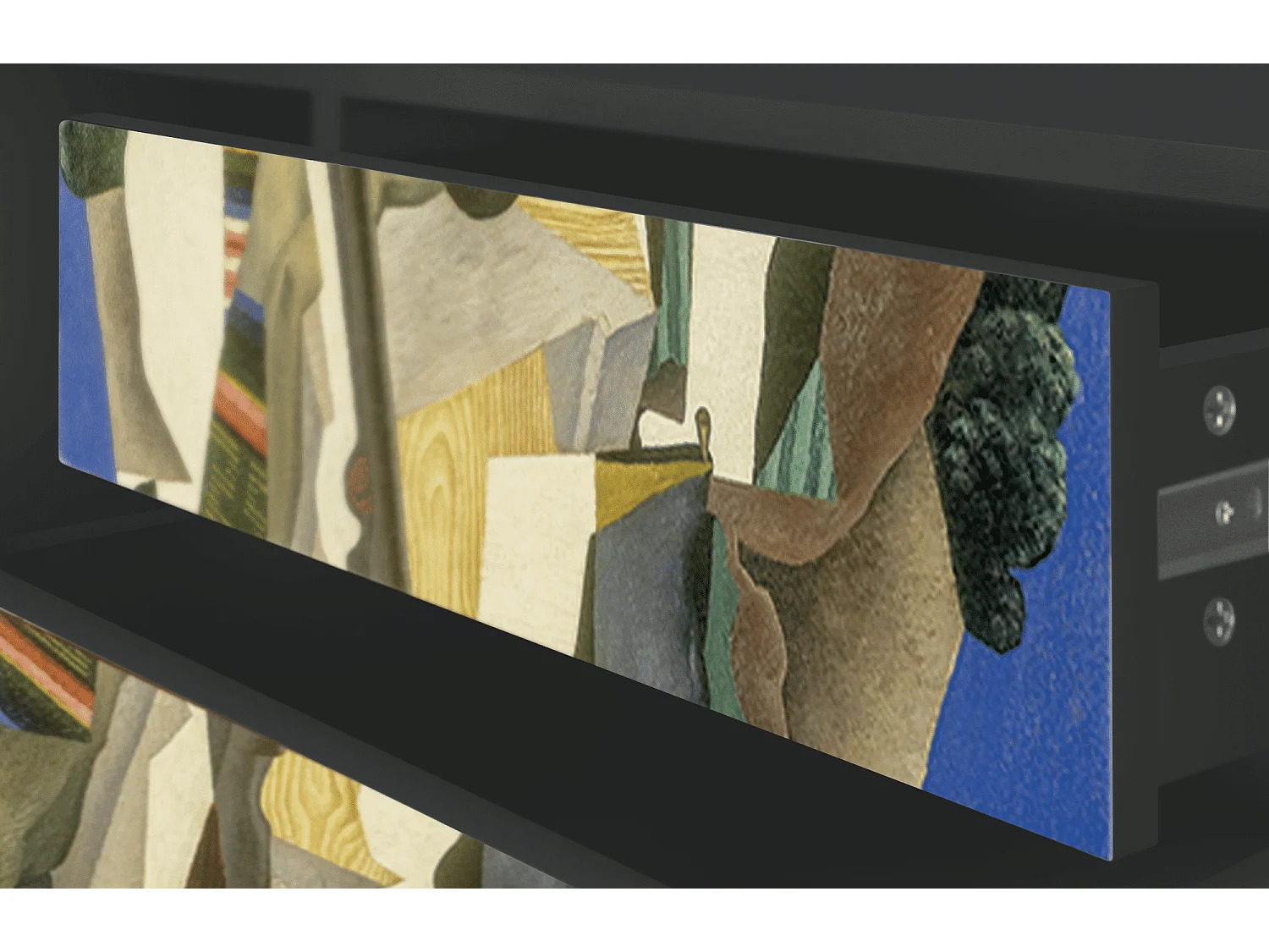 TV-Möbel - 170х59х48 cm - T4 - The Cubist Paintings , Anthrazit