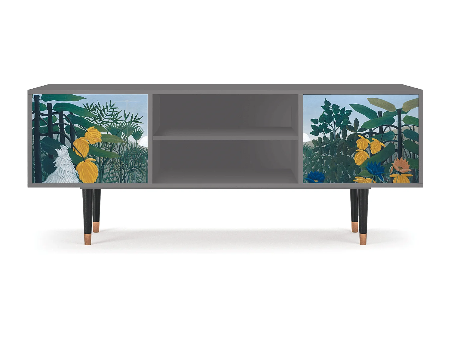 TV-Möbel - 170х69х48 cm - T2 - The Repast of the Lion, Grau