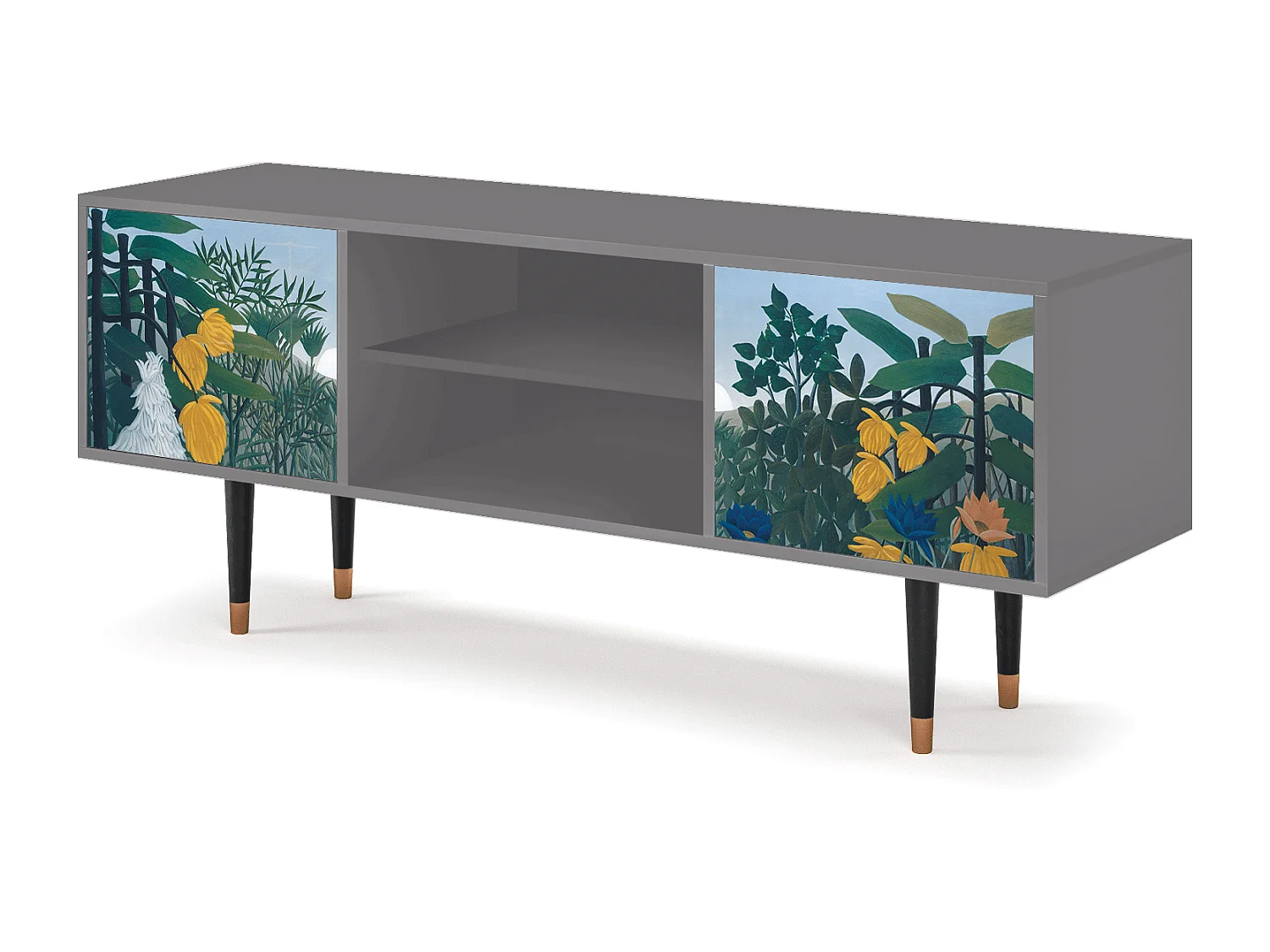 TV-Möbel - 170х69х48 cm - T2 - The Repast of the Lion, Grau