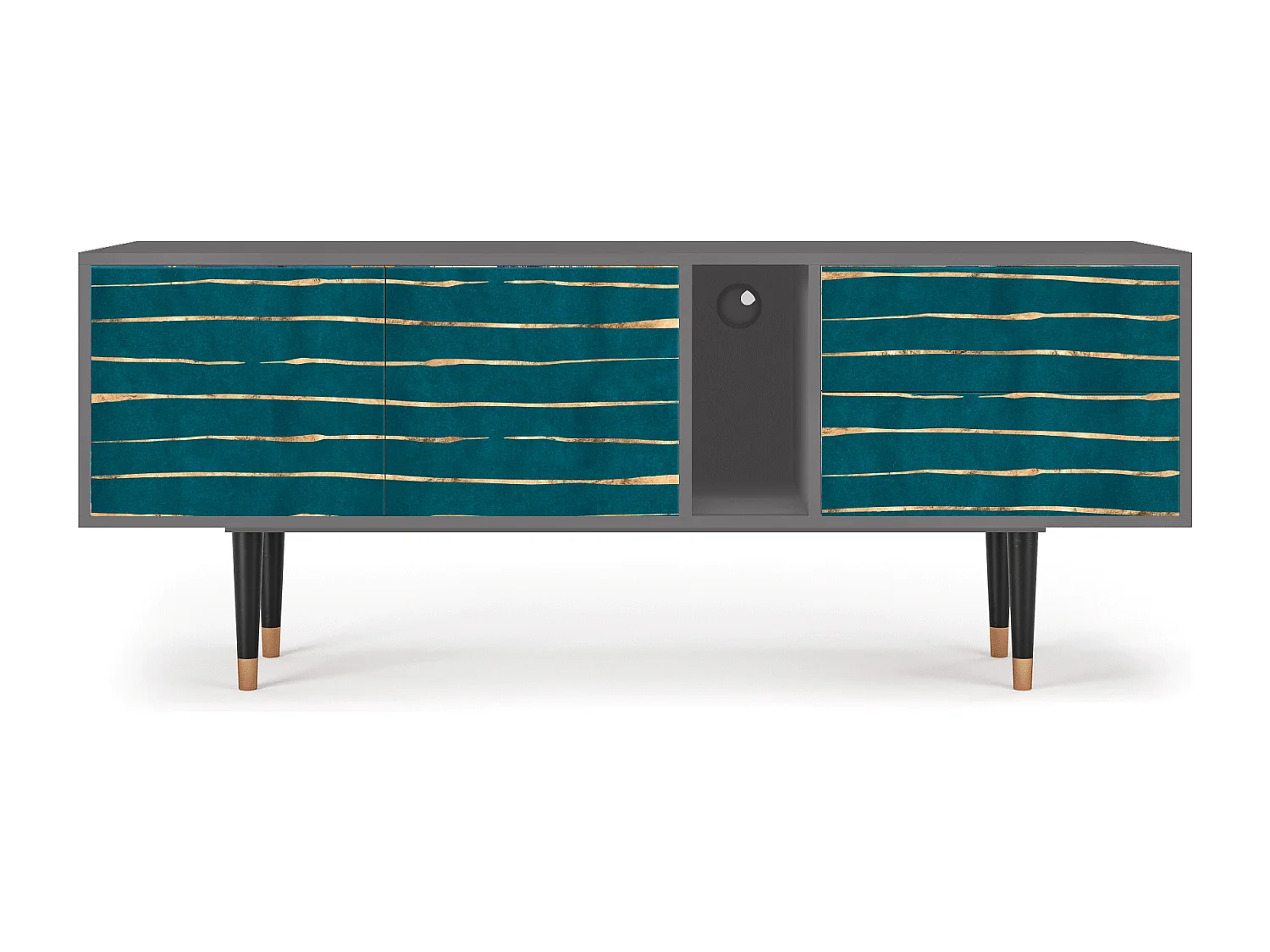 TV-meubel - 170х69х48 cm - T1 - Ocean Drive, Grijs