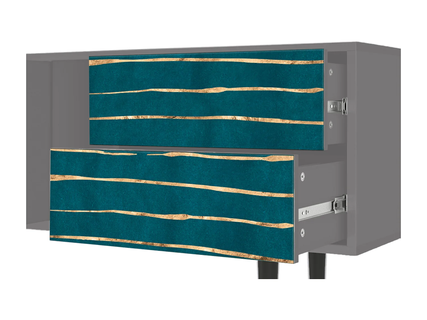 TV-meubel - 170х69х48 cm - T1 - Ocean Drive, Grijs