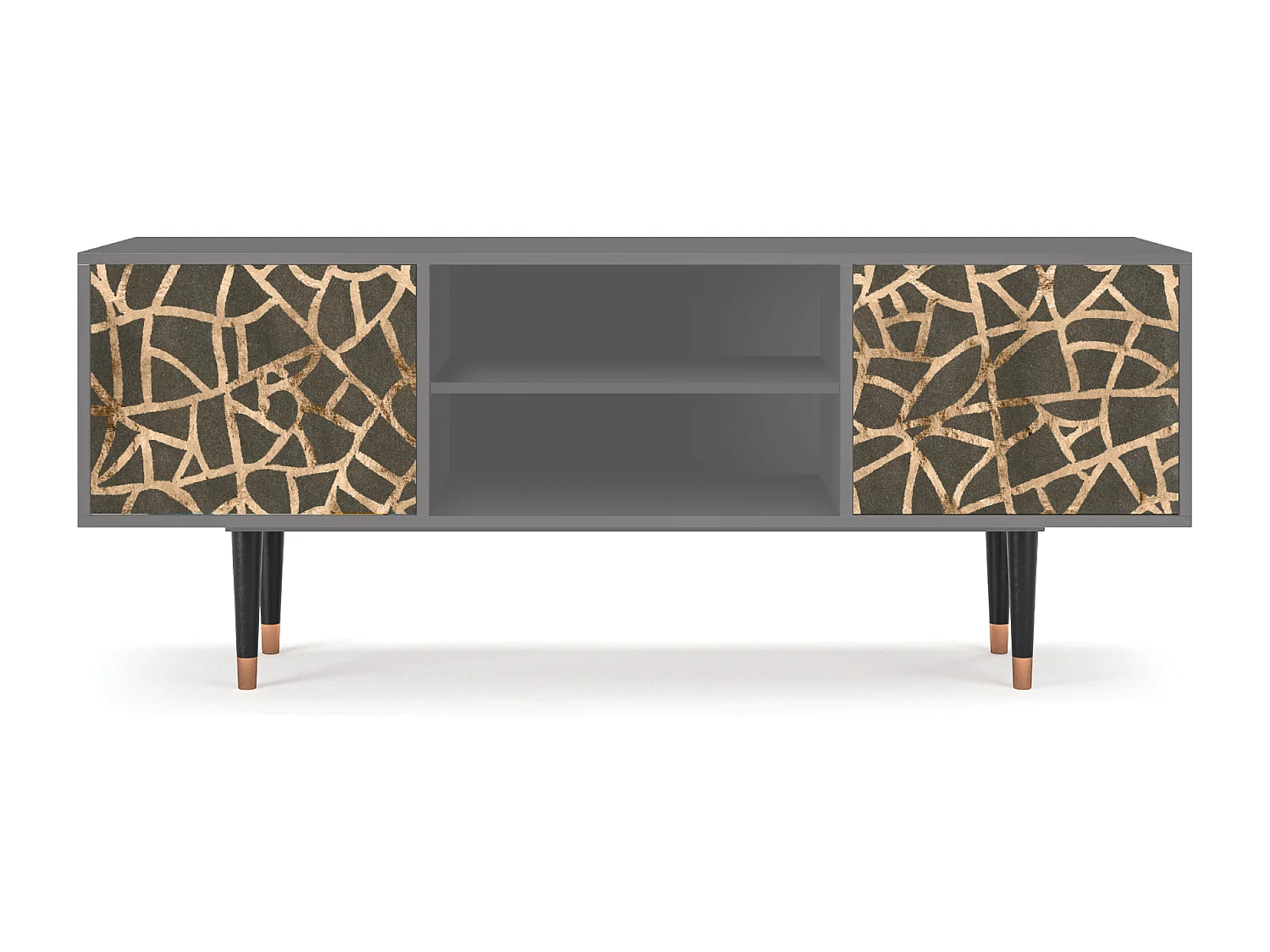 Mueble de TV - 170х69х48 cm - T2 - Enlarged Leaf, Gris