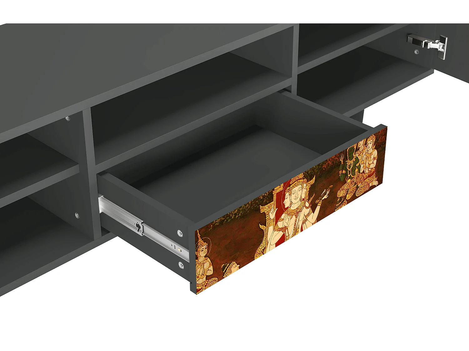 TV-Möbel - 170х59х41 cm - T6 - Malyavan, Anthrazit