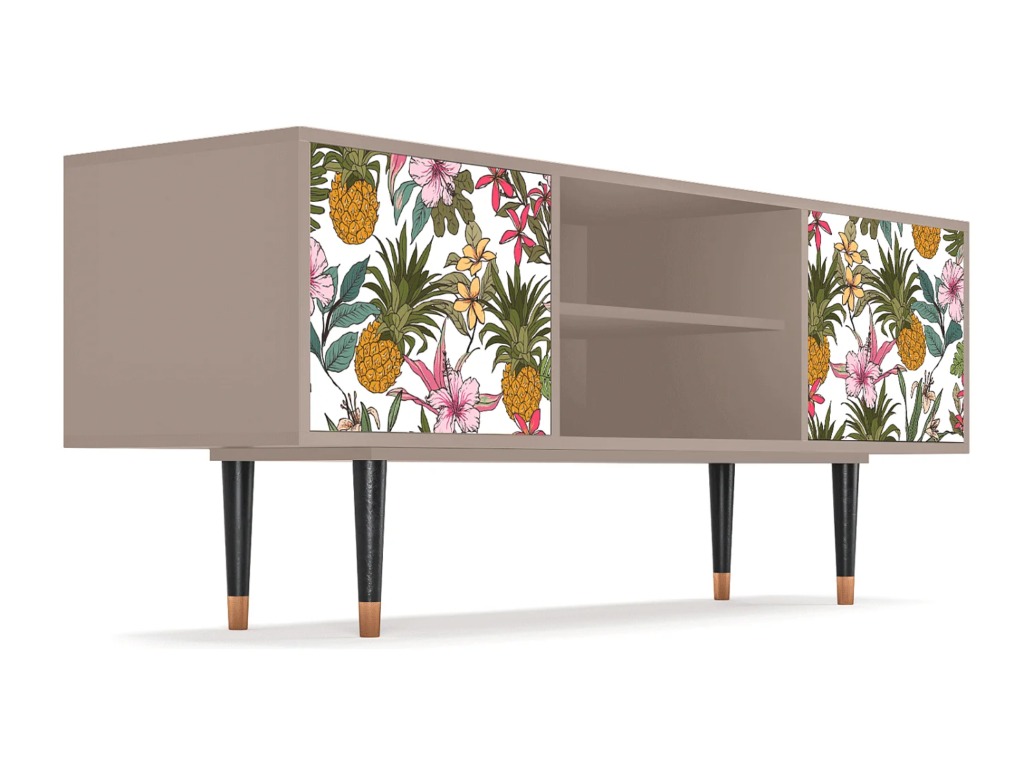 Szafka RTV - 170х69х48 cm - T2 - Estival Fruit, Latte