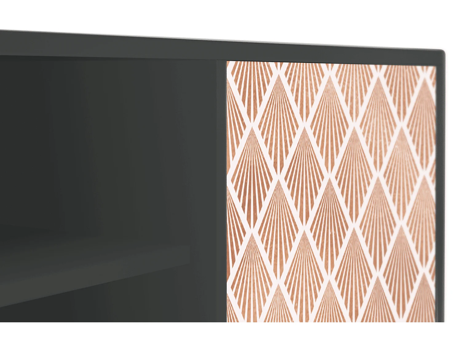 Meuble TV - 170х69х48 cm - T2 - Pastel Sunrise, Anthracite