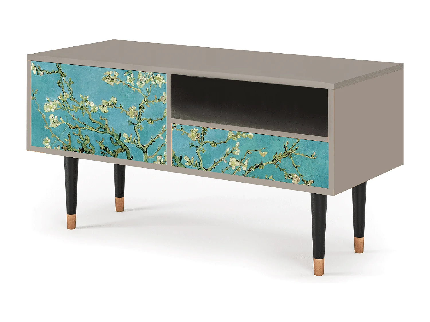 Mobile TV - 115х59х48 cm - T3 - Almond Blossom, Sabbia