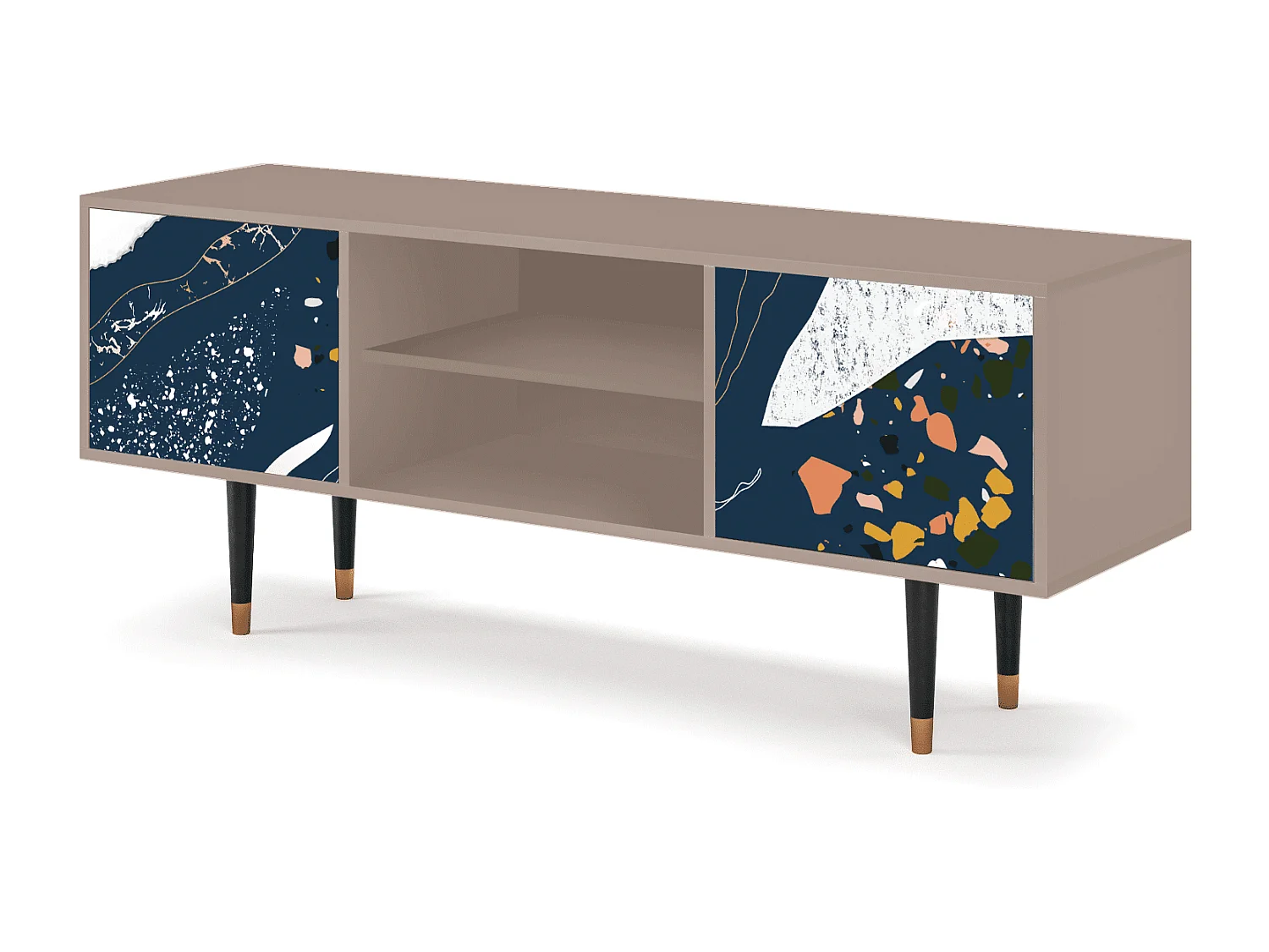 Meuble TV - 170х69х48 cm - T2 - Nude Iceberg, Latte