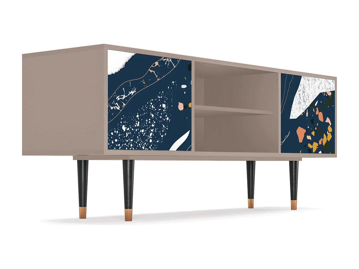 Meuble TV - 170х69х48 cm - T2 - Nude Iceberg, Latte