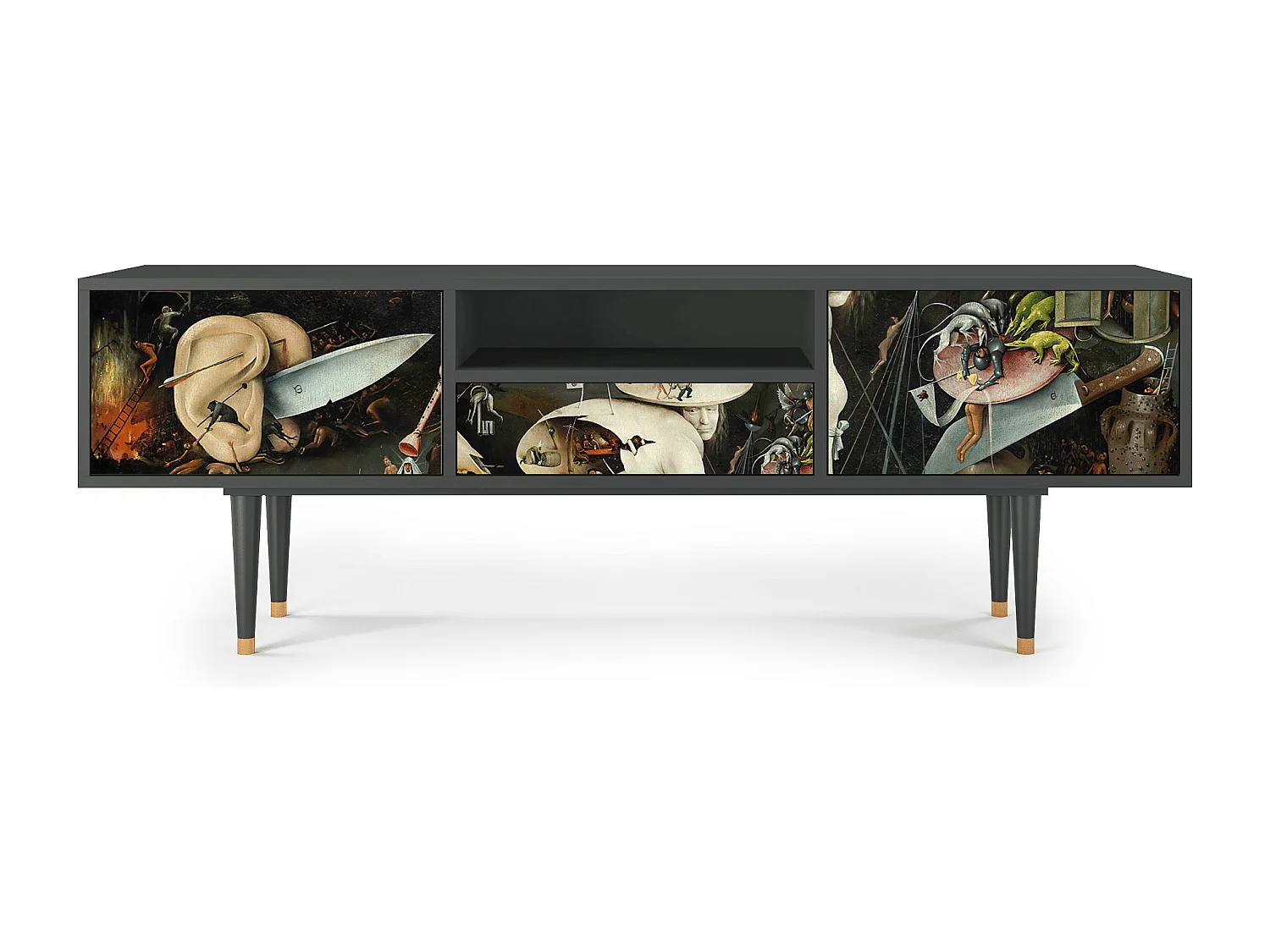 Mobile TV - 170х59х41 cm - T6 - The Garden 2, Antracite