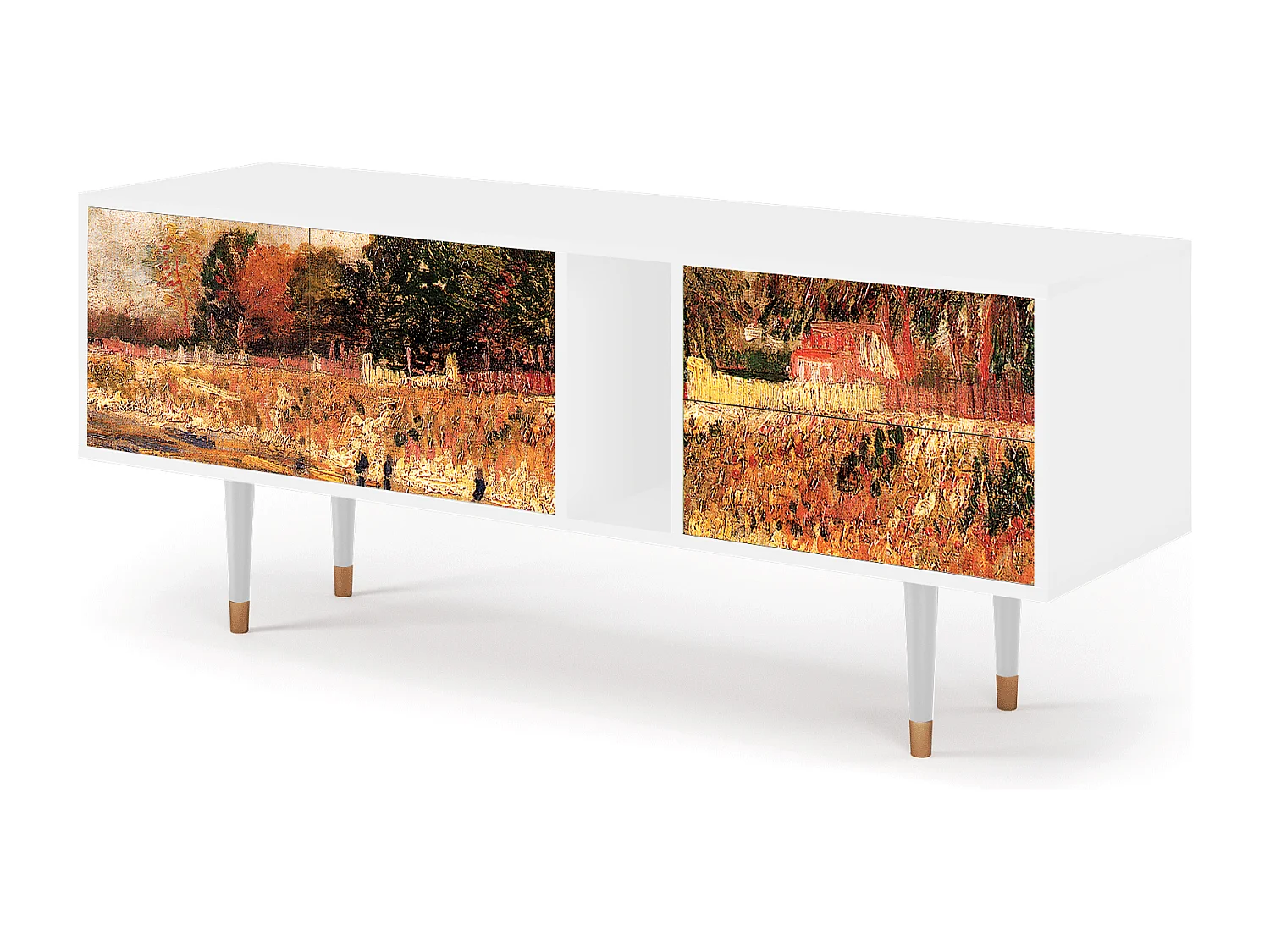 TV-meubel - 170х69х48 cm - T1 - The Banks, Wit