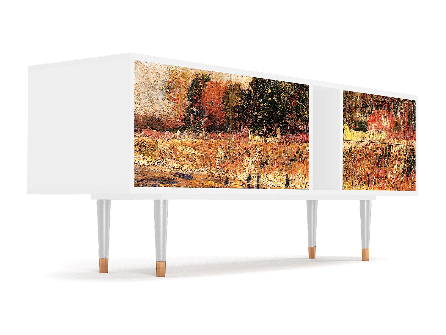 TV-meubel - 170х69х48 cm - T1 - The Banks, Wit