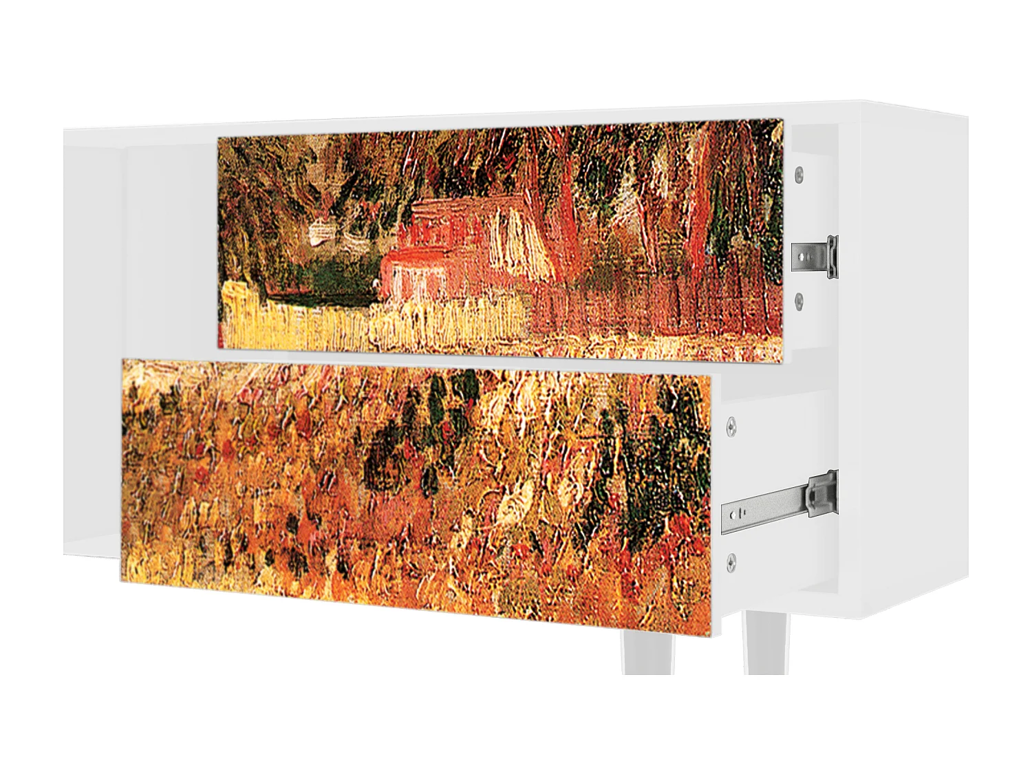 TV-meubel - 170х69х48 cm - T1 - The Banks, Wit