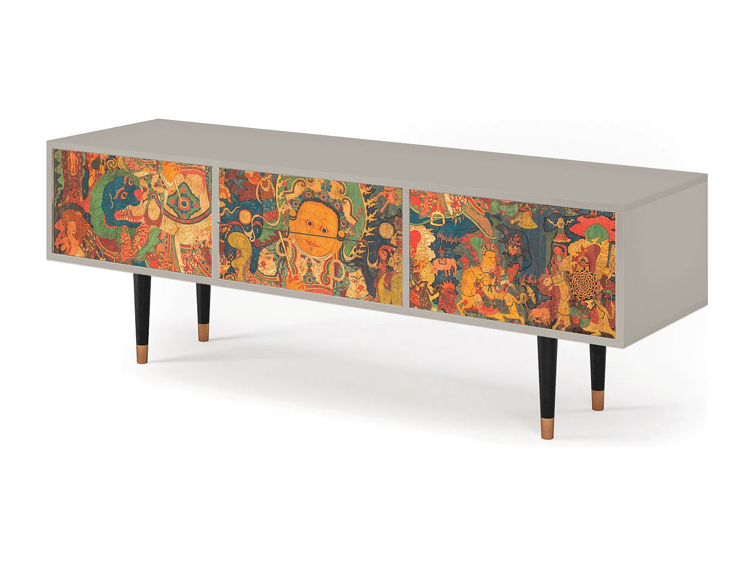 Mobile TV - 170х59х48 cm - T4 - God by Vaisravana , Sabbia