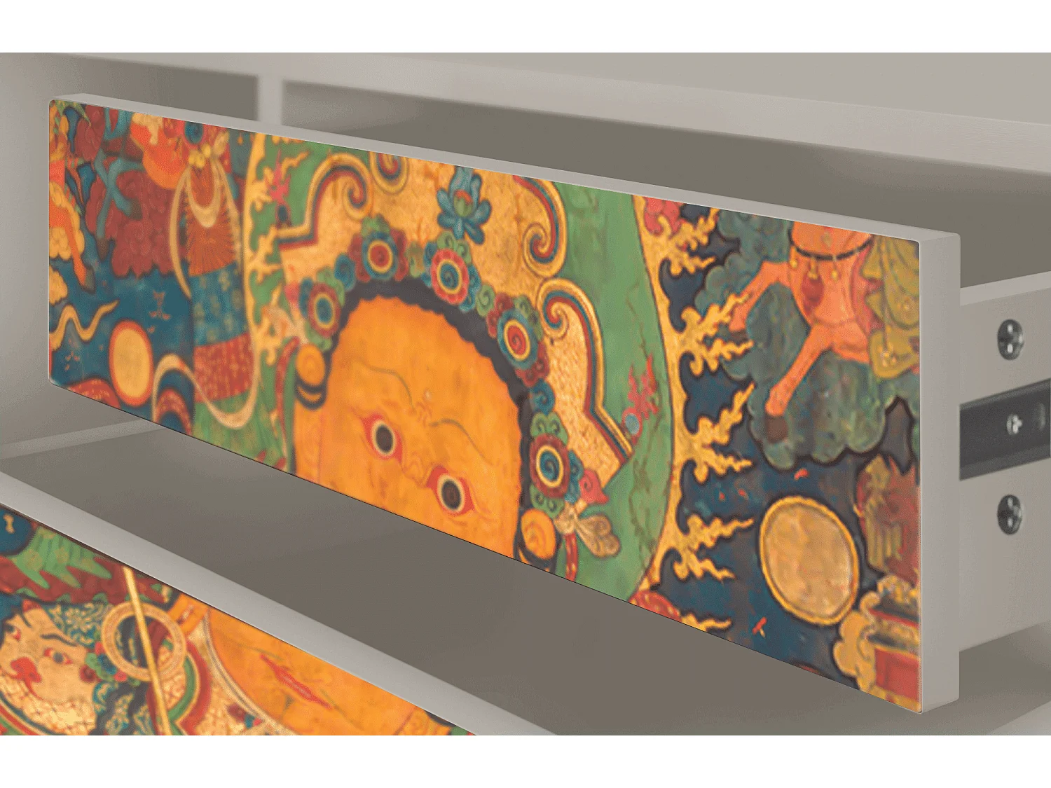 Mobile TV - 170х59х48 cm - T4 - God by Vaisravana , Sabbia