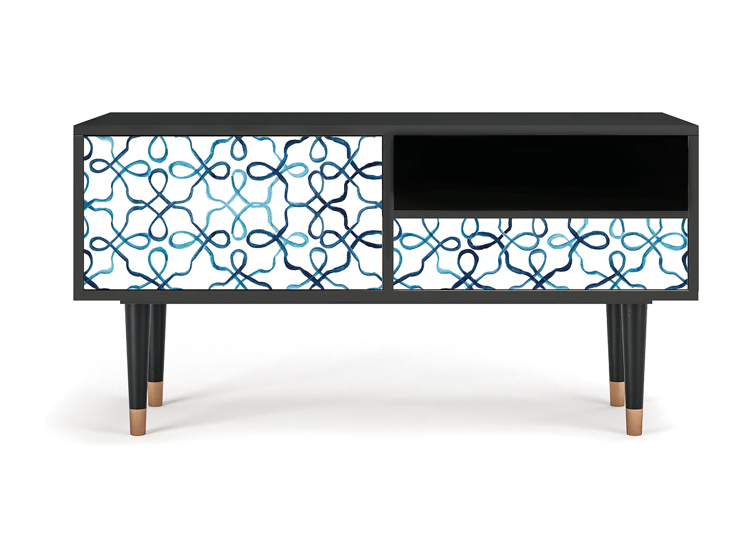 TV-Möbel - 115х59х48 cm - T3 - Marine Strings, Anthrazit