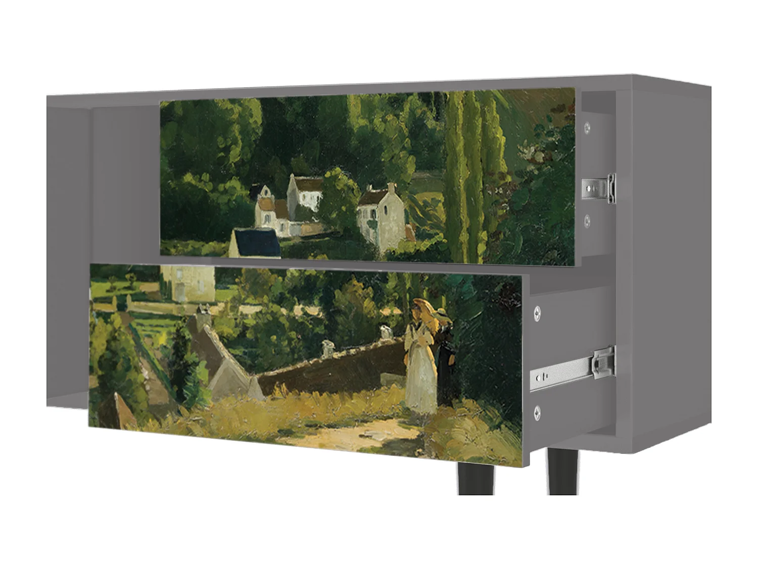 Meuble TV - 170х69х48 cm - T1 - Jalais Hill by Pissarro, Gris