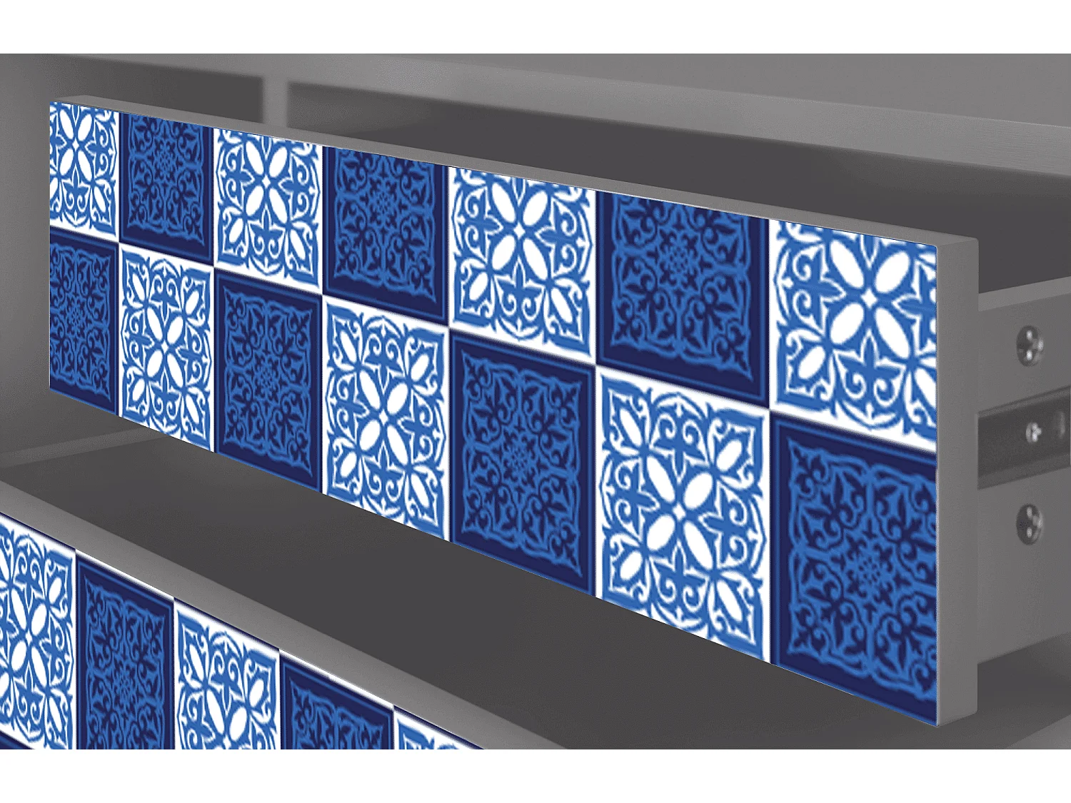 TV-Möbel - 170х59х48 cm - T4 - Light Path, Grau