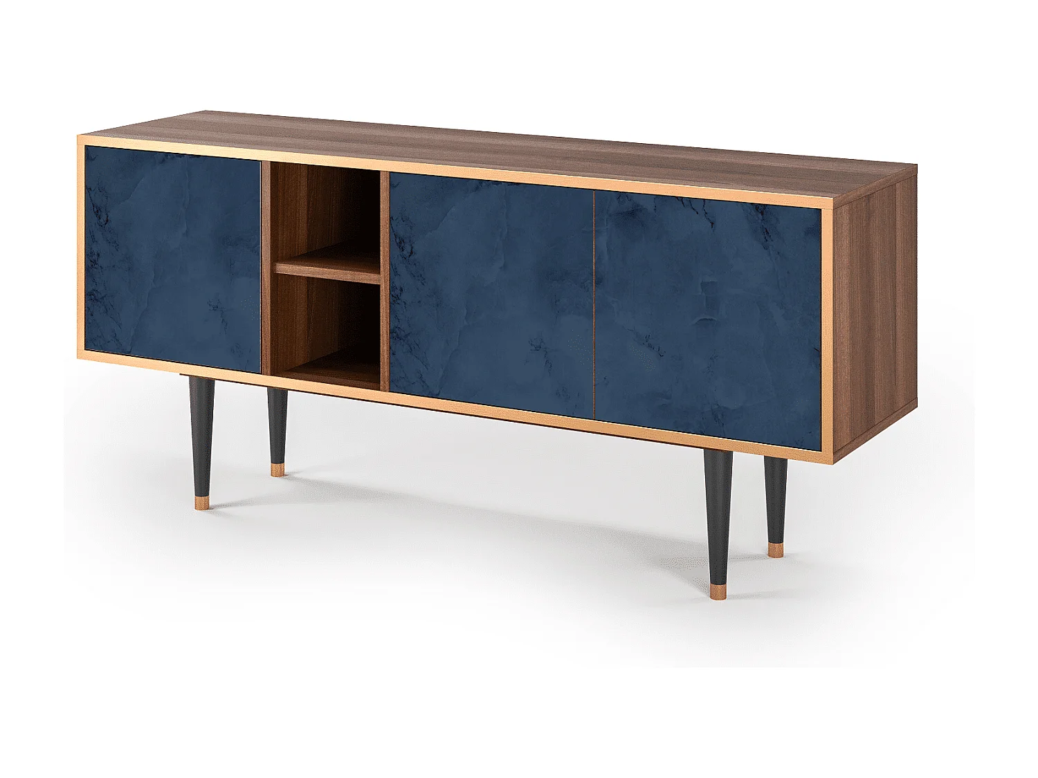 Mobile TV - 150х69х41 cm - T5 - Endless Galaxi, Noce