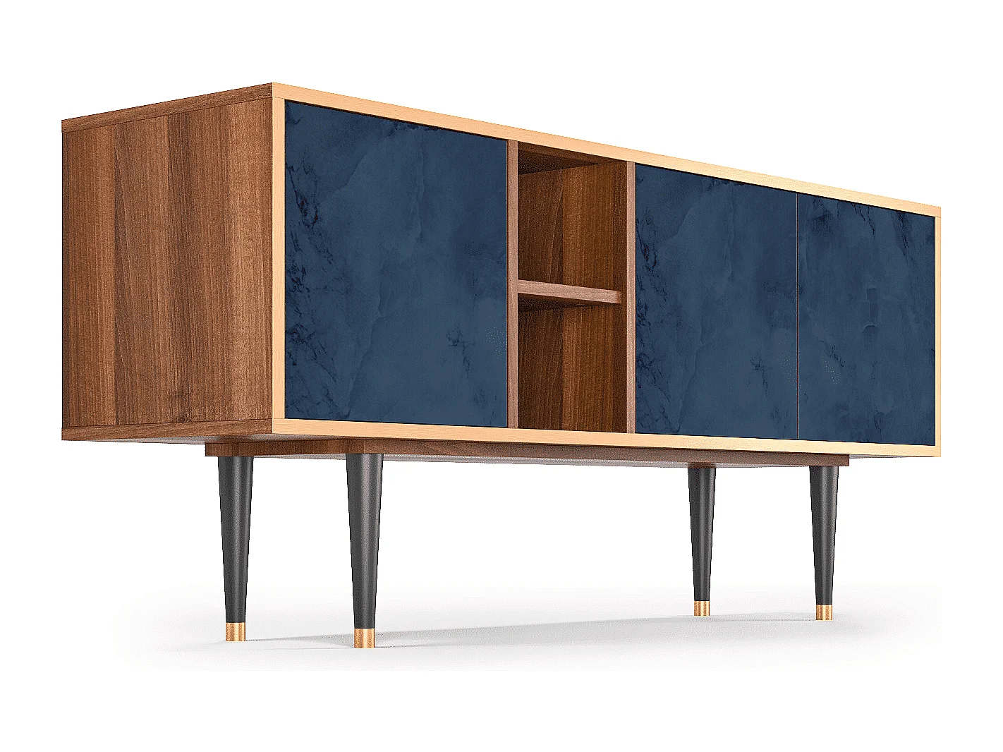 Mobile TV - 150х69х41 cm - T5 - Endless Galaxi, Noce