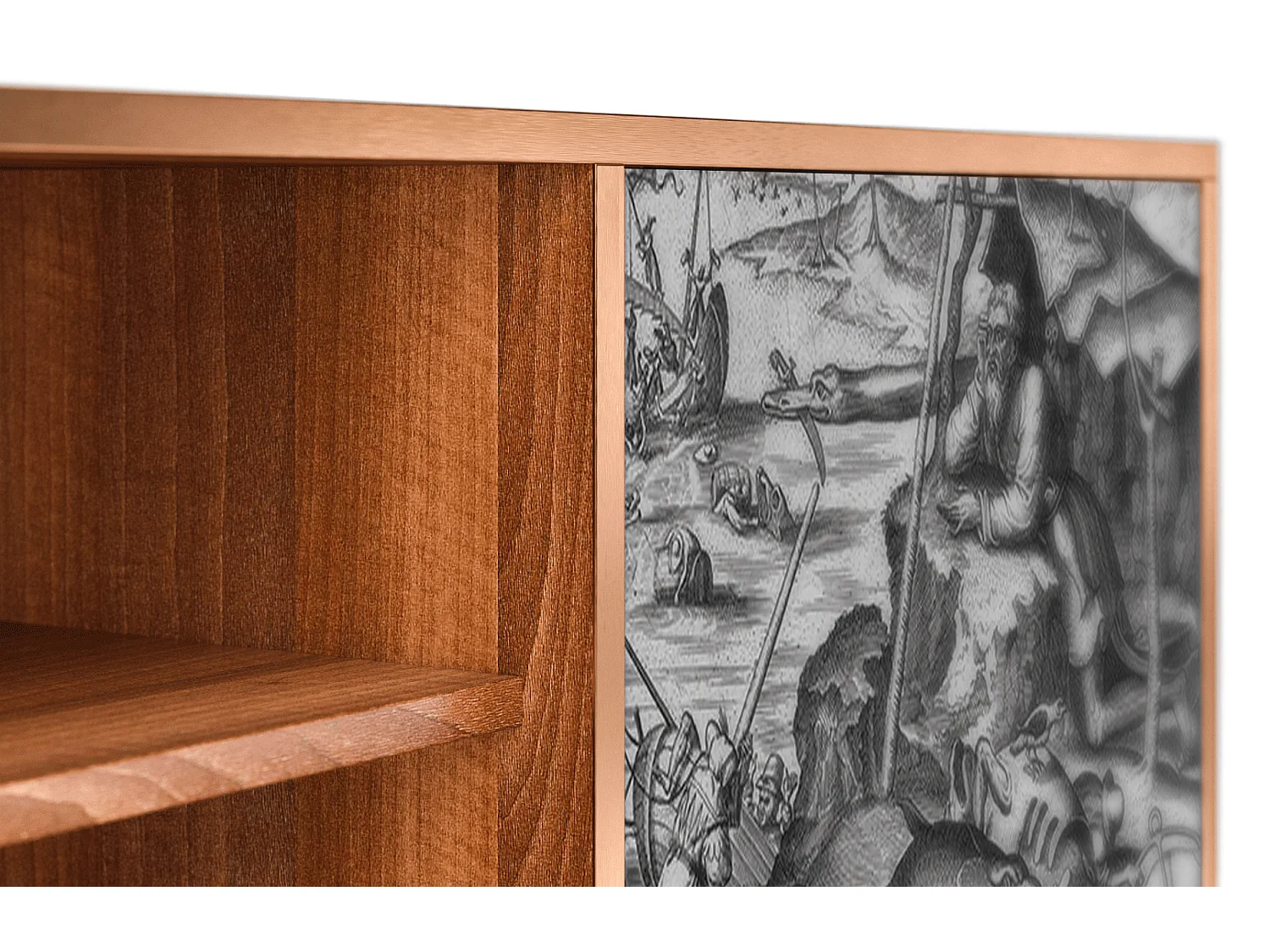 TV-Möbel - 170х69х48 cm - T2 - The Temptation, Walnuss