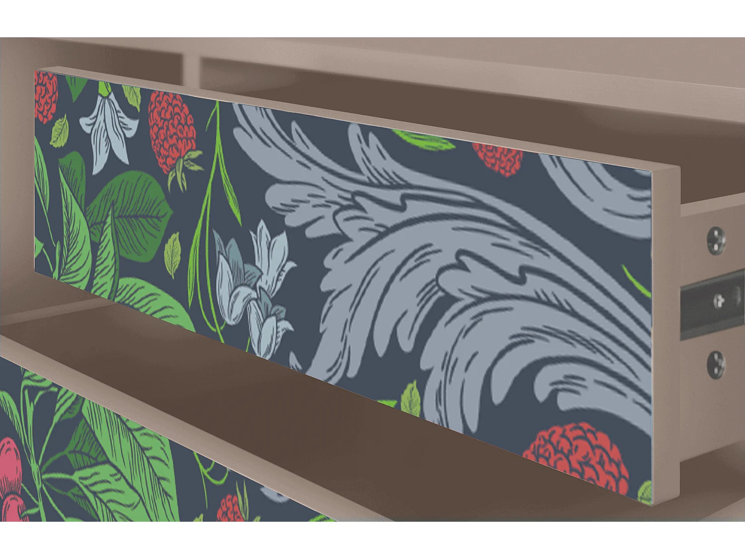 TV-meubel - 170х59х48 cm - T4 - Summer Berries, Latte