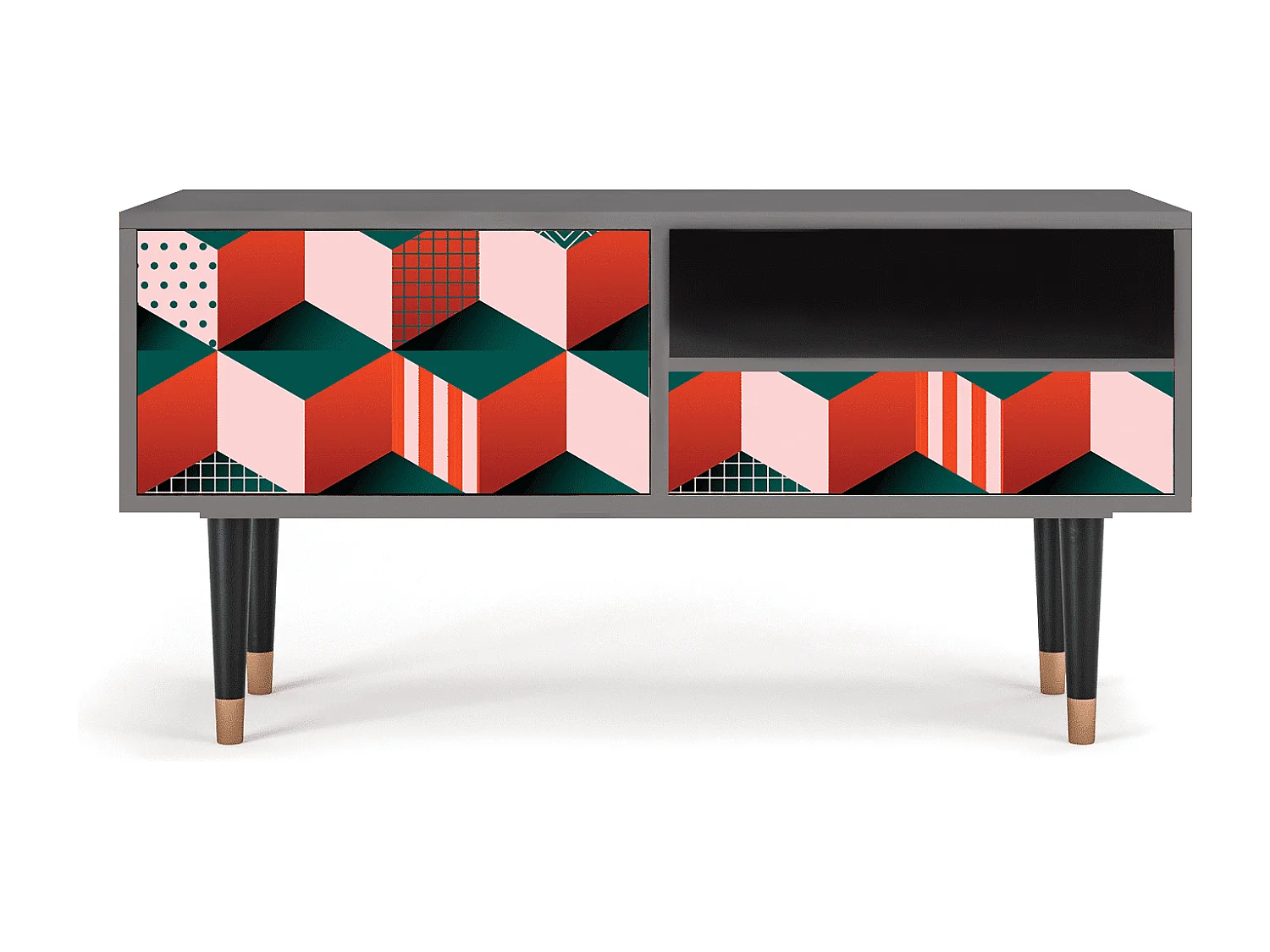 Meuble TV - 115х59х48 cm - T3 - Pepsi-Cola, Sable