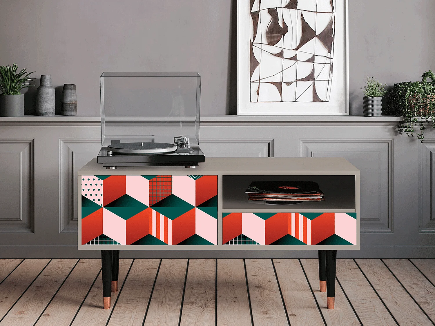 Mueble de TV - 115х59х48 cm - T3 - Pepsi-Cola, Arena