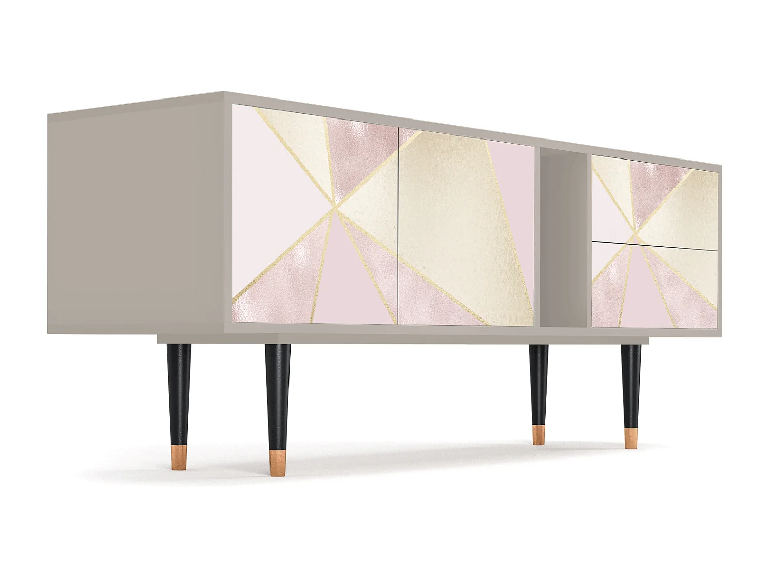 Meuble TV - 170х69х48 cm - T1 - Cosmopolitan Diva, Sable