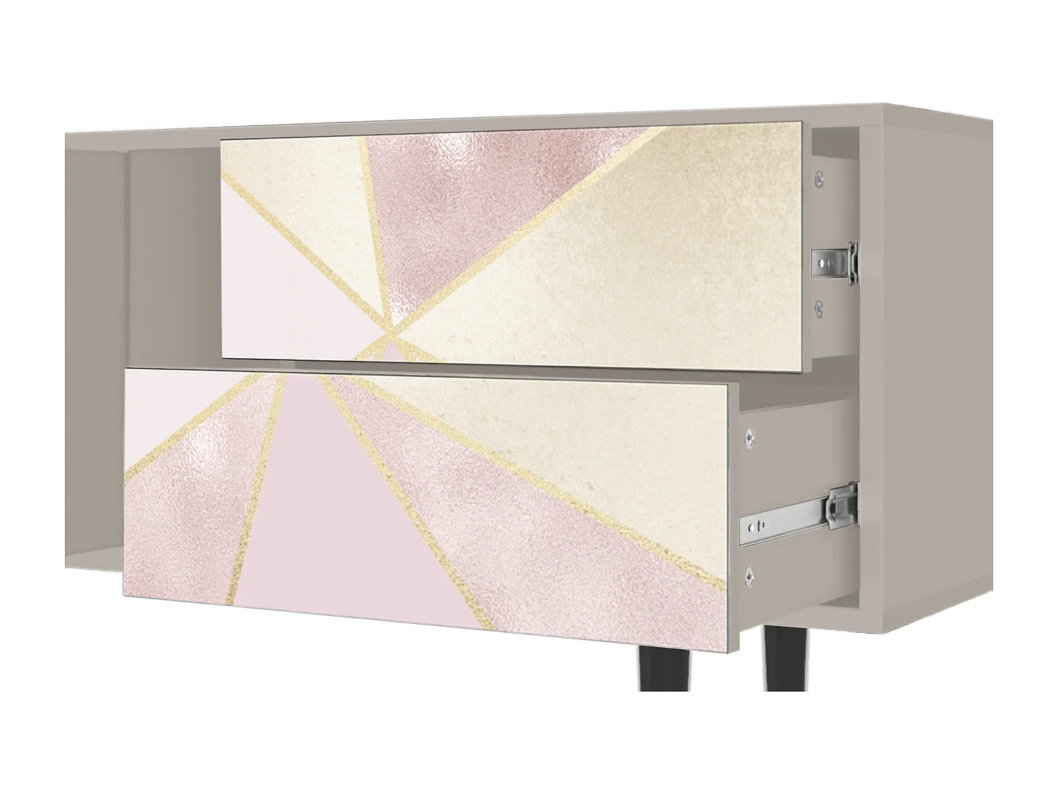 Meuble TV - 170х69х48 cm - T1 - Cosmopolitan Diva, Sable