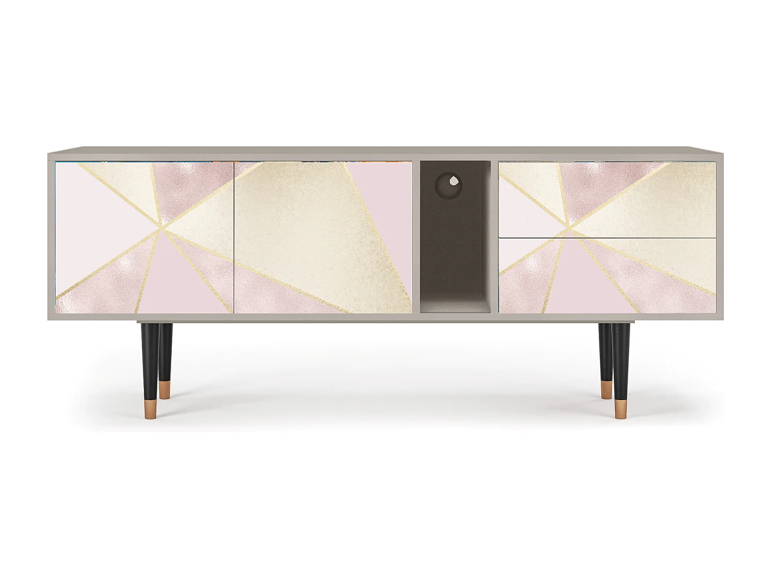 Meuble TV - 170х69х48 cm - T1 - Cosmopolitan Diva, Sable