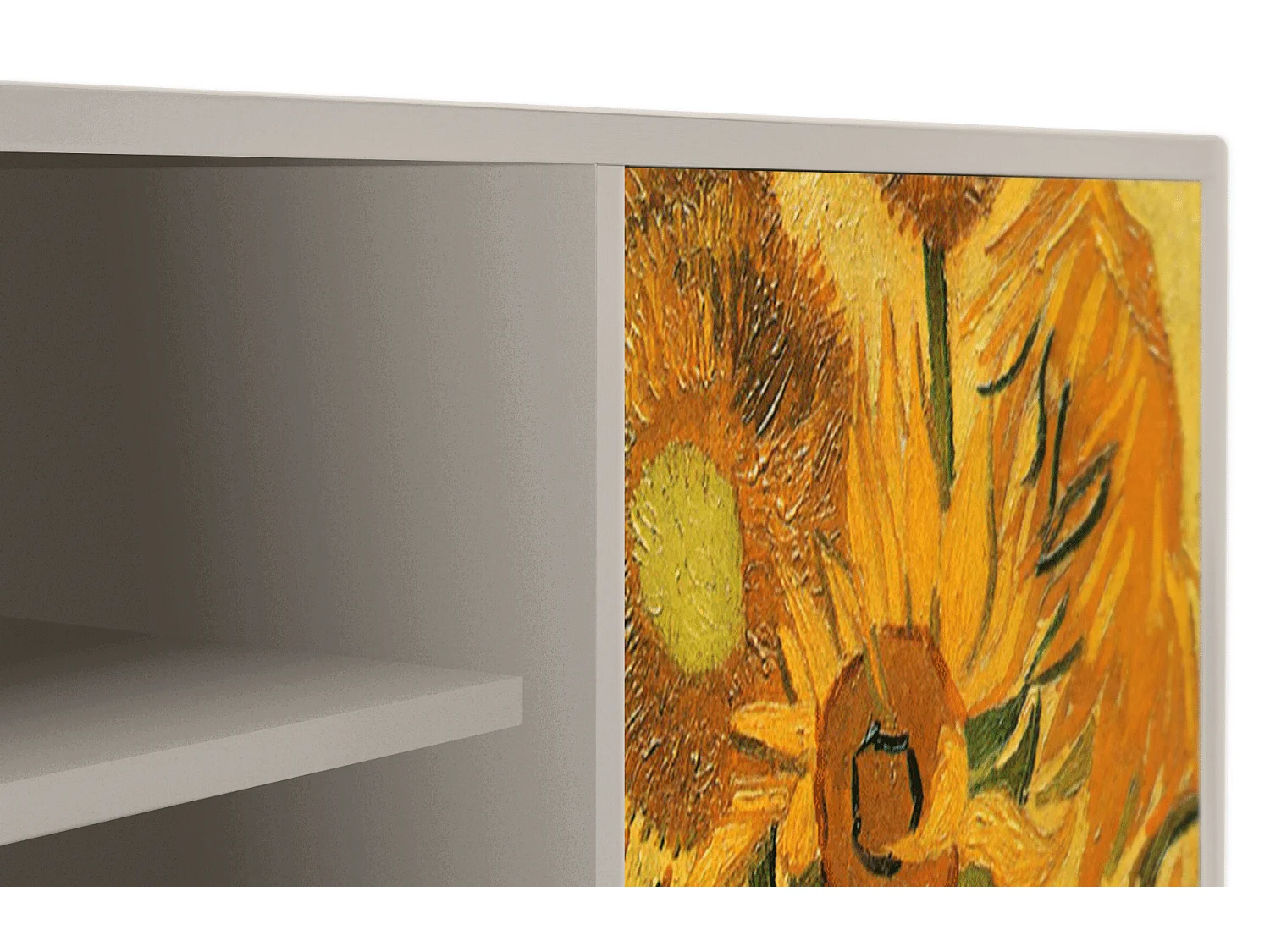 TV-meubel - 170х69х48 cm - T2 - Sunflowers, Zand