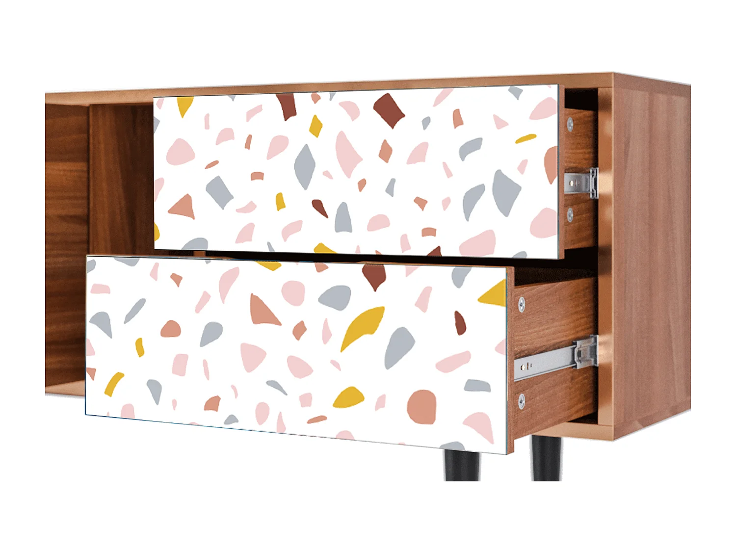 Mobile TV - 170х69х48 cm - T1 - Marmelade Cheese, Noce