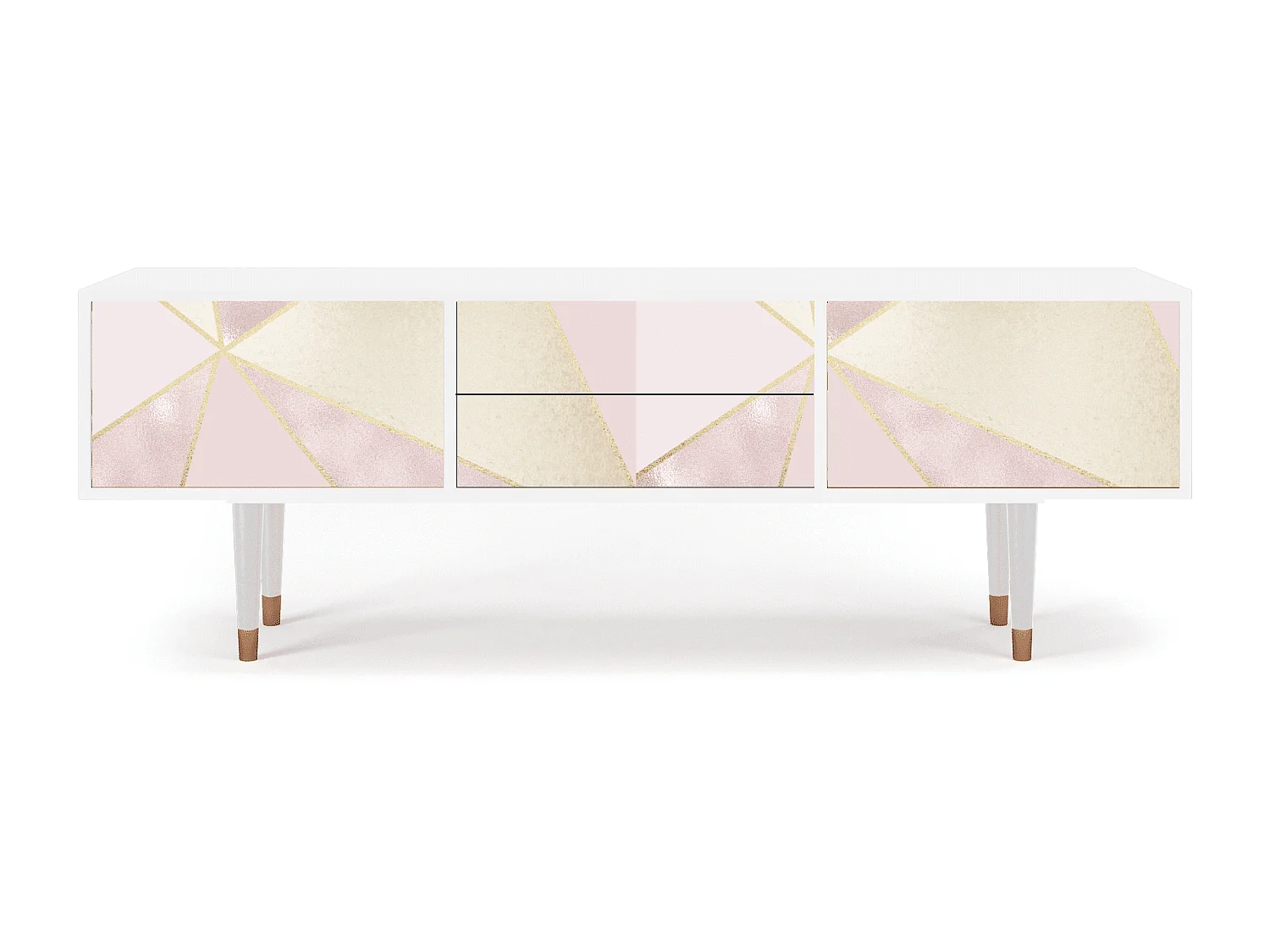 Meuble TV - 170х59х48 cm - T4 - Cosmopolitan Diva, Blanc