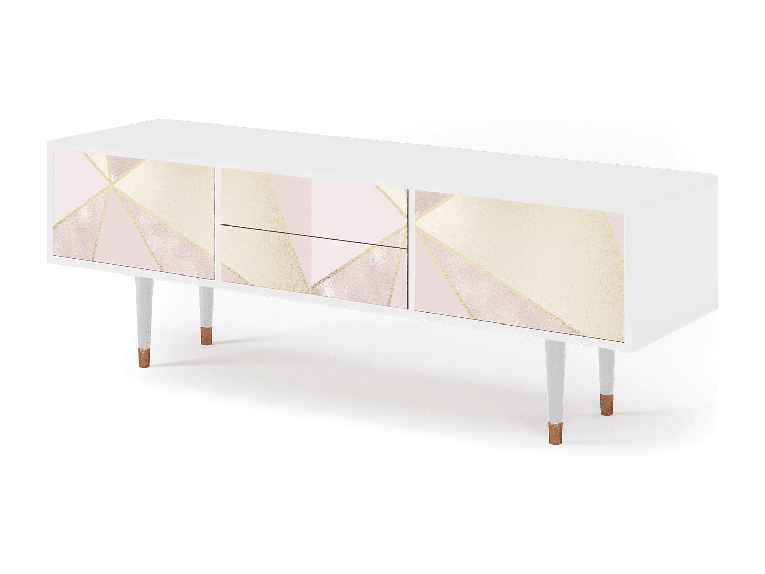 Meuble TV - 170х59х48 cm - T4 - Cosmopolitan Diva, Blanc