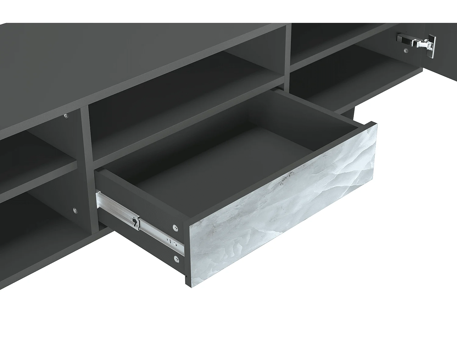 TV-meubel - 170х59х41 cm - T6 - The Onyx, Antraciet