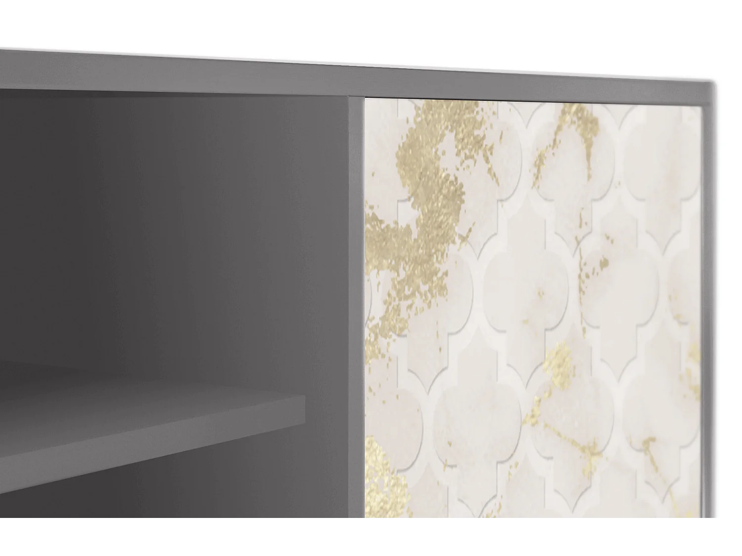 Mueble de TV - 170х69х48 cm - T2 - Sahara desert, Cinza