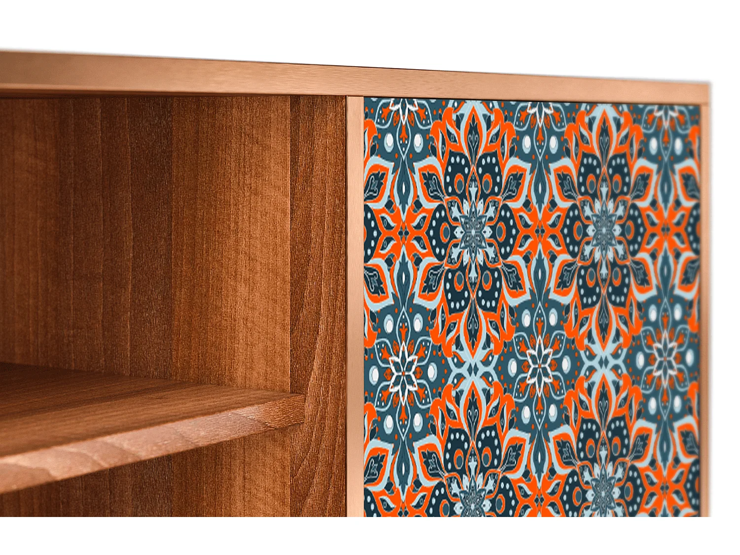 Meuble TV - 170х69х48 cm - T2 - Fire Beetle, Noyer