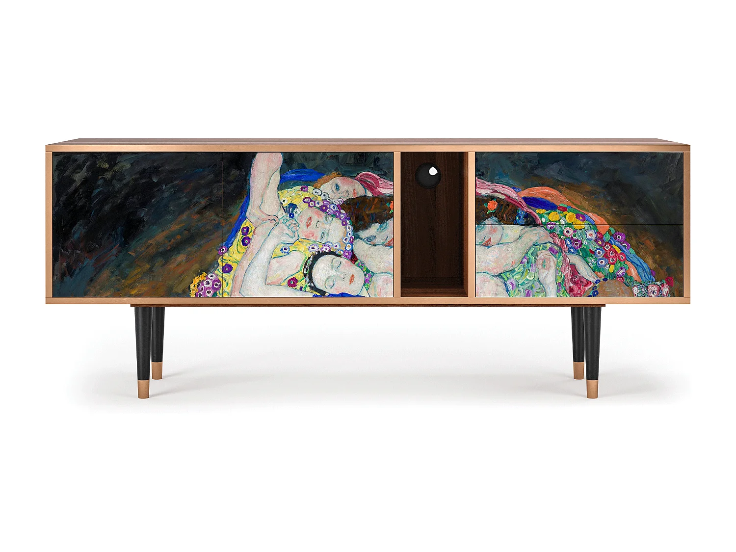 Meuble TV - 170х69х48 cm - T1 - The Maiden by Klimt, Noyer